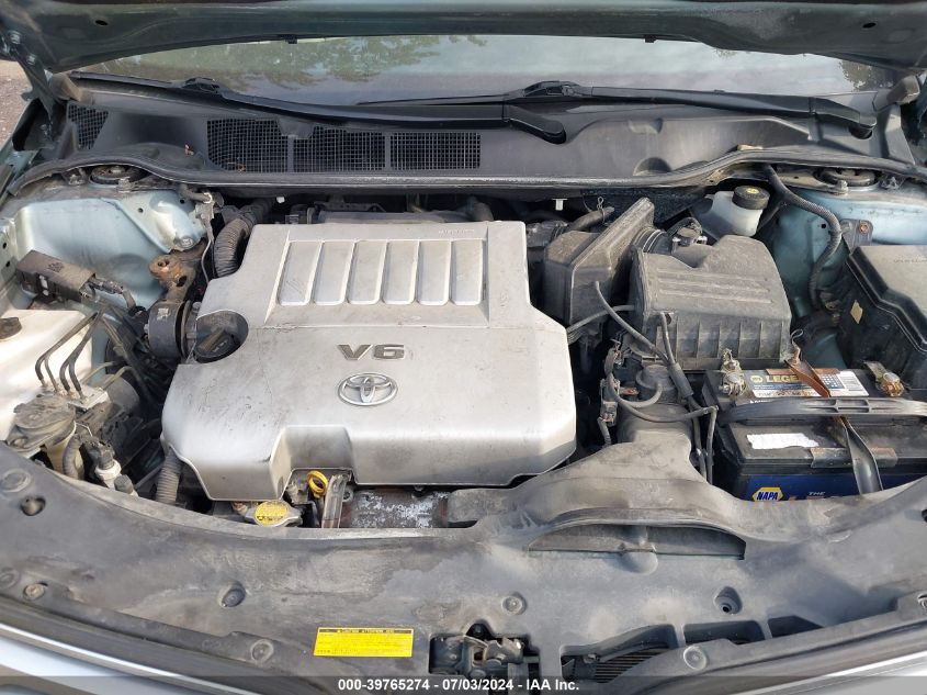 2012 Toyota Venza Limited V6 VIN: 4T3BK3BB6CU067771 Lot: 39765274