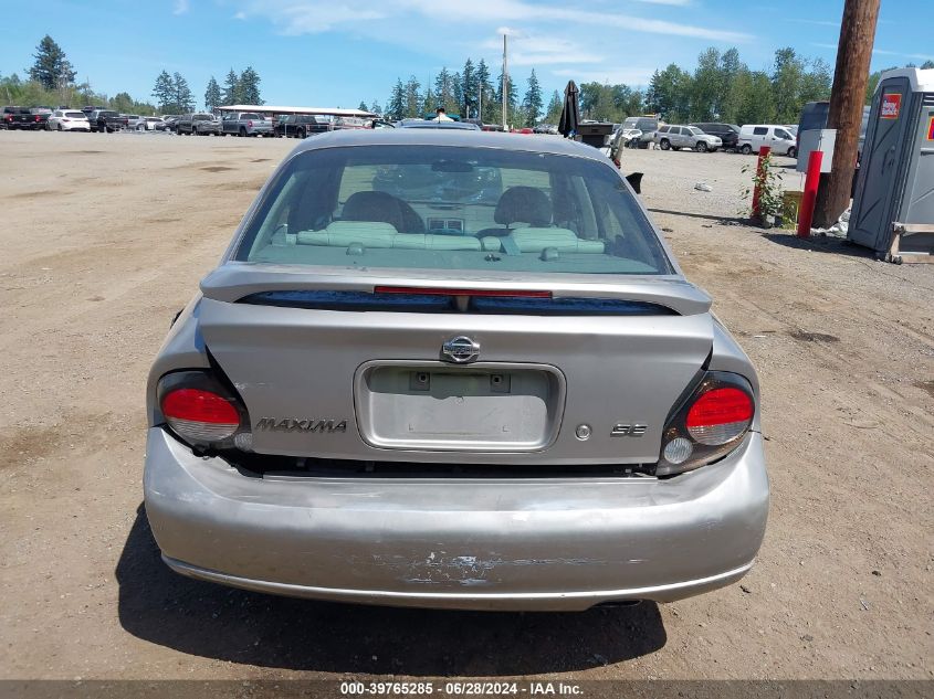 2001 Nissan Maxima Se VIN: JN1CA31D91T820190 Lot: 39765285