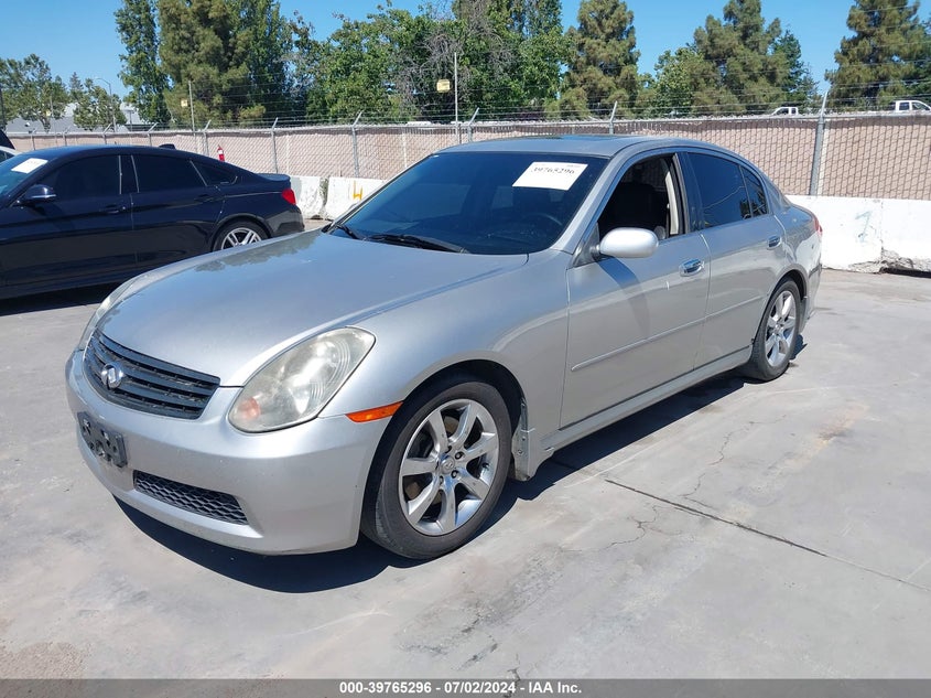 2005 Infiniti G35 VIN: JNKCV51E85M222077 Lot: 39765296