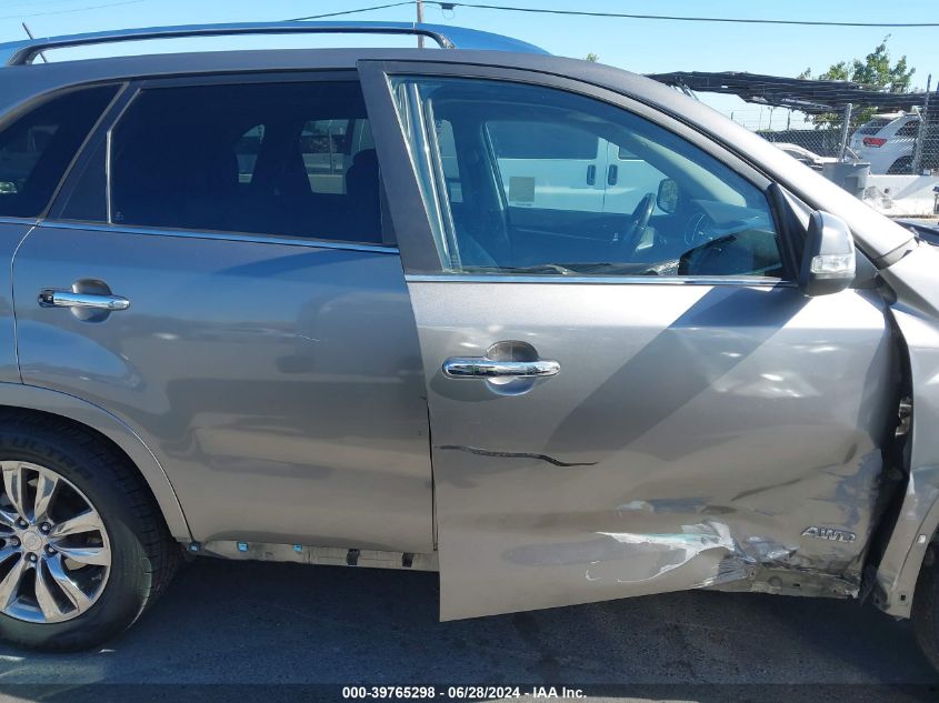 2012 Kia Sorento Sx VIN: 5XYKWDA24CG286125 Lot: 39765298