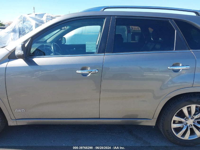 2012 Kia Sorento Sx VIN: 5XYKWDA24CG286125 Lot: 39765298