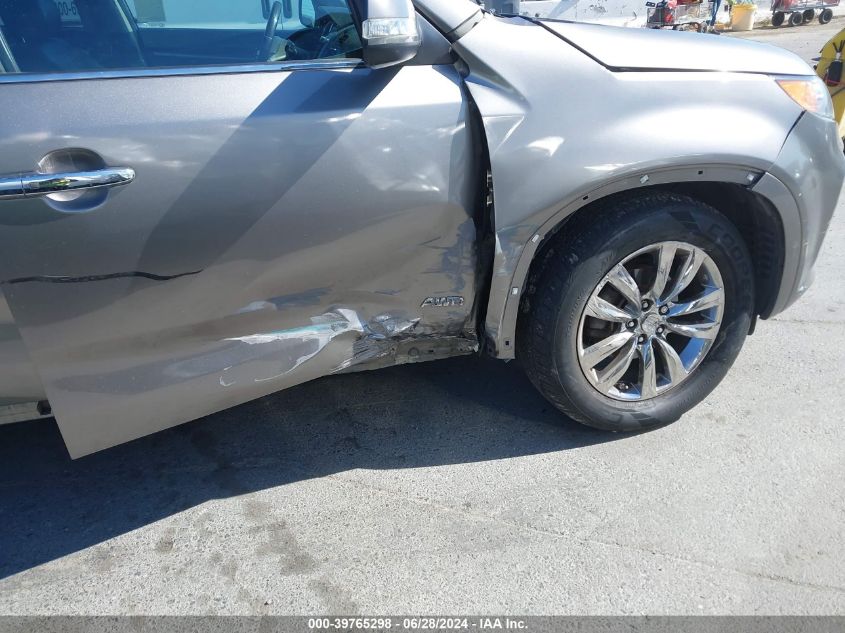 2012 Kia Sorento Sx VIN: 5XYKWDA24CG286125 Lot: 39765298