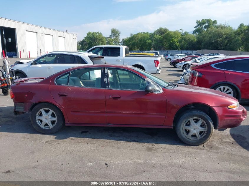 2003 Oldsmobile Alero Gl1 VIN: 1G3NL52F43C109642 Lot: 39765301