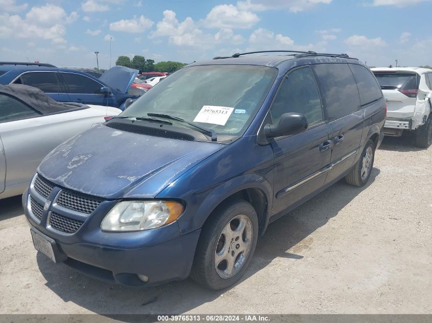 2002 Dodge Grand Caravan Es VIN: 2B4GP54L12R585687 Lot: 39765313
