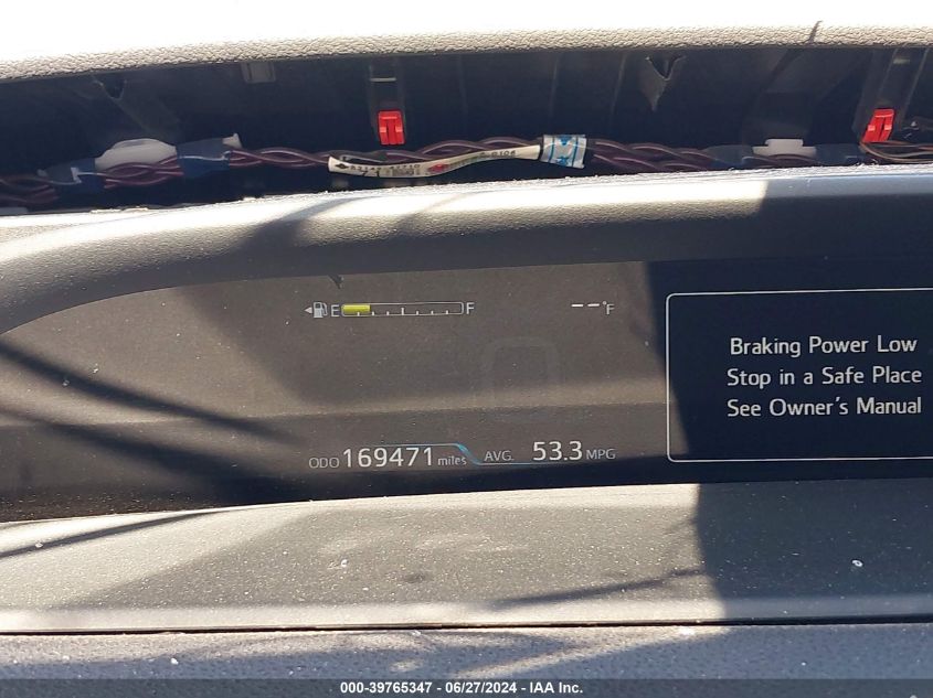 2020 Toyota Prius Prime Le VIN: JTDKARFP3L3147298 Lot: 39765347