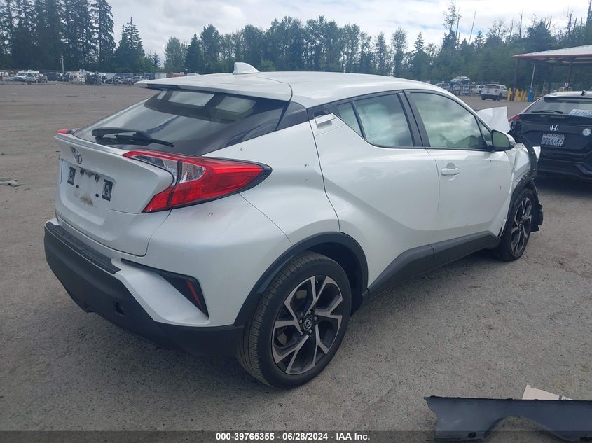 2019 Toyota C-Hr Xle/Le/Limited VIN: JTNKHMBX4K1034941 Lot: 39765355