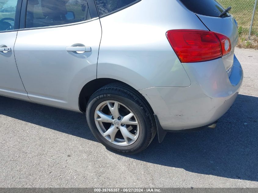 2008 Nissan Rogue Sl VIN: JN8AS58V88W113896 Lot: 39765357