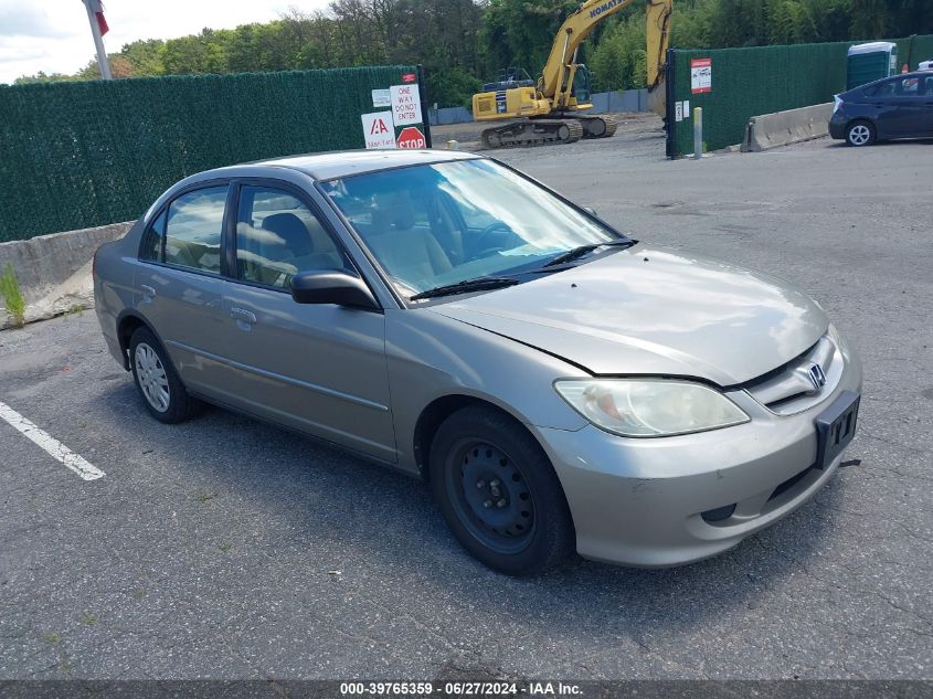 2HGES16534H502691 | 2004 HONDA CIVIC