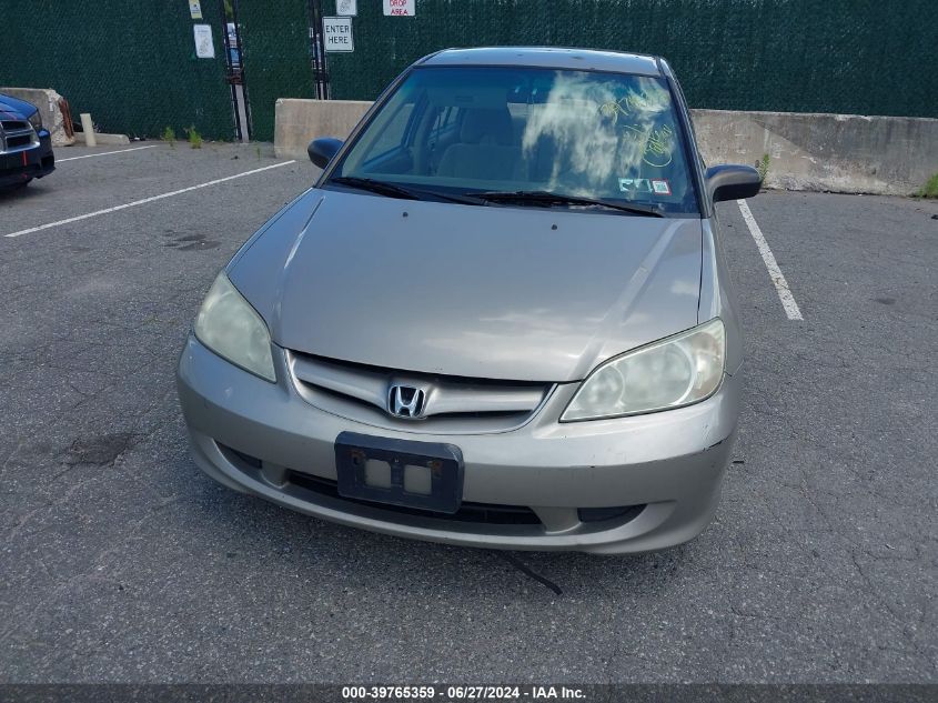 2HGES16534H502691 | 2004 HONDA CIVIC