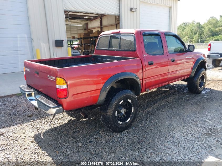 2003 Toyota Tacoma Prerunner V6 VIN: 5TEGN92N33Z179930 Lot: 39765378