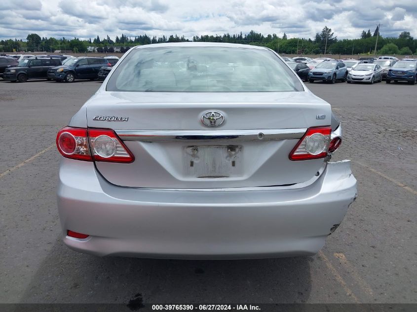 2011 Toyota Corolla Le VIN: JTDBU4EE3B9147792 Lot: 39765390