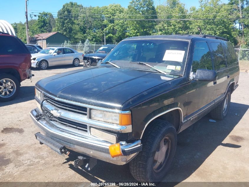 1997 Chevrolet Tahoe Ls VIN: 1GNEK13R5VJ404758 Lot: 39765399