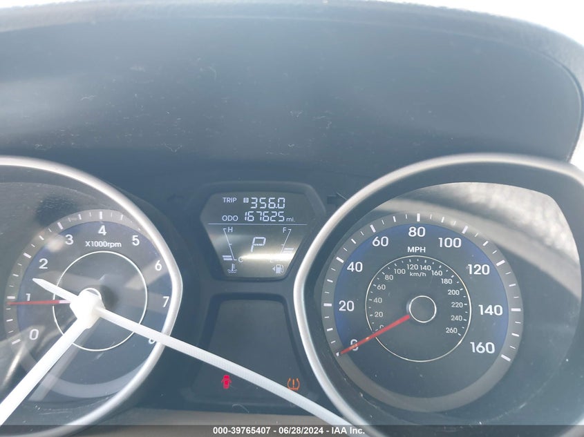 2012 Hyundai Elantra Limited (Ulsan Plant) VIN: KMHDH4AE5CU196375 Lot: 39765407