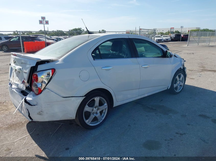 2014 Chevrolet Sonic Ltz Auto VIN: 1G1JE5SB6E4225176 Lot: 39765410