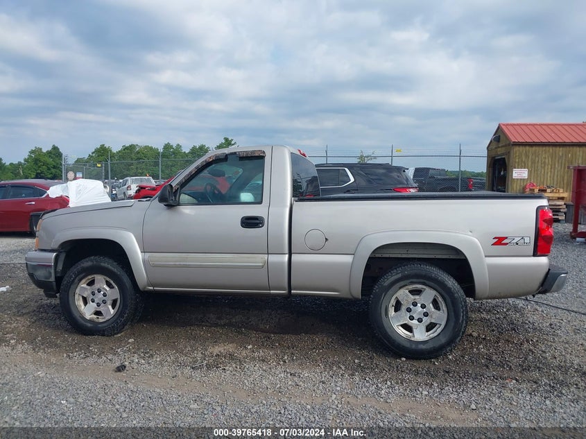 2006 Chevrolet Silverado 1500 Lt1 VIN: 3GCEK14T36G153566 Lot: 39765418