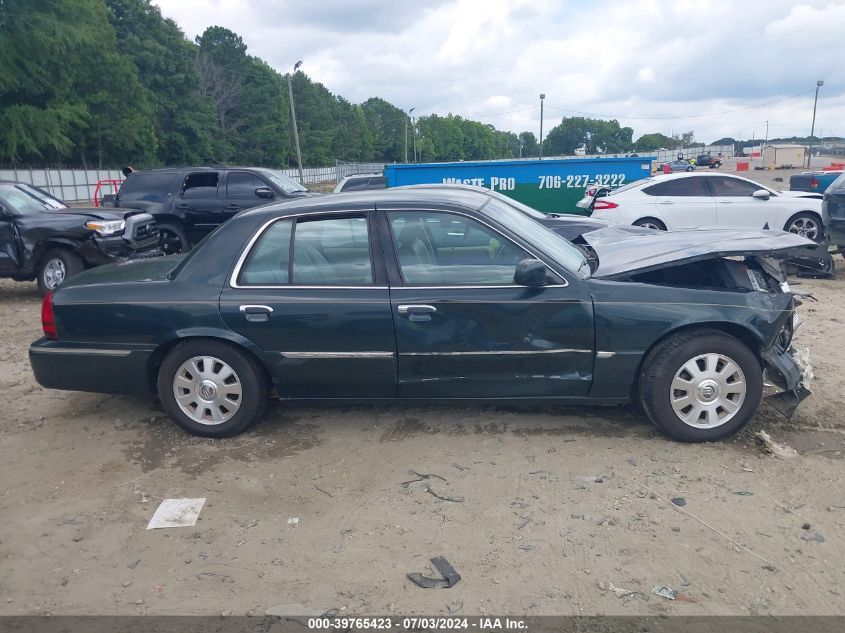2003 Mercury Grand Marquis Ls VIN: 2MEFM75W33X621337 Lot: 39765423