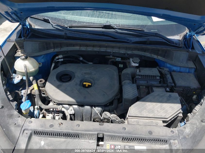 2018 Hyundai Tucson Sel VIN: KM8J33A41JU704406 Lot: 39765424