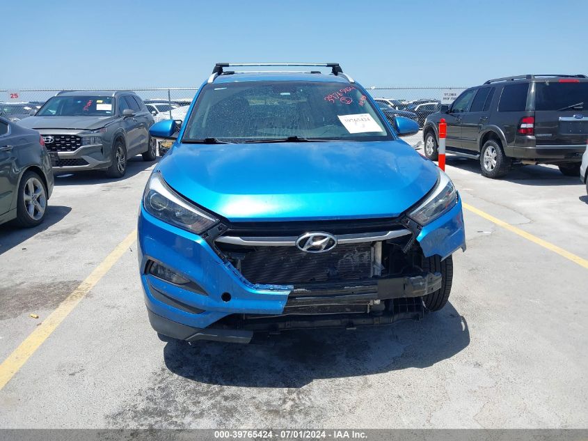 2018 Hyundai Tucson Sel VIN: KM8J33A41JU704406 Lot: 39765424