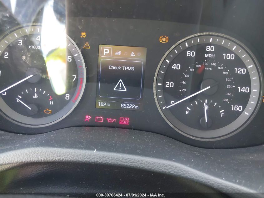 2018 Hyundai Tucson Sel VIN: KM8J33A41JU704406 Lot: 39765424