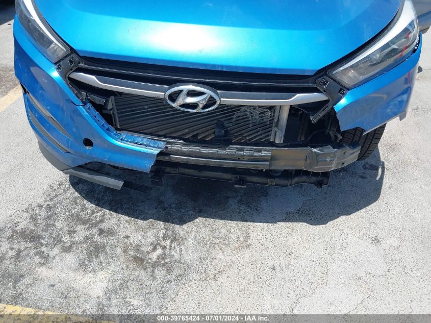 2018 Hyundai Tucson Sel VIN: KM8J33A41JU704406 Lot: 39765424