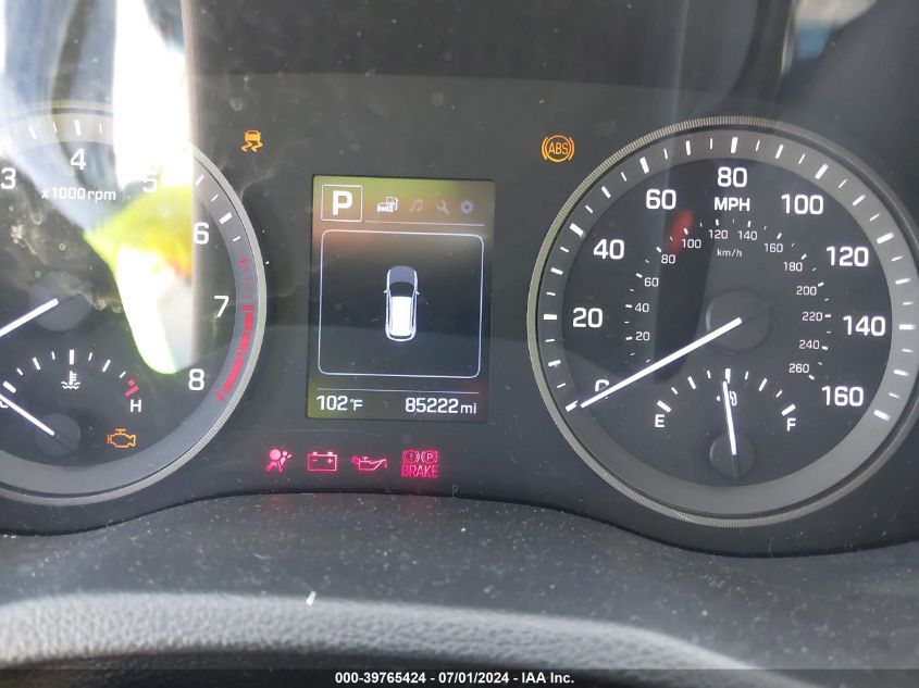 2018 Hyundai Tucson Sel VIN: KM8J33A41JU704406 Lot: 39765424