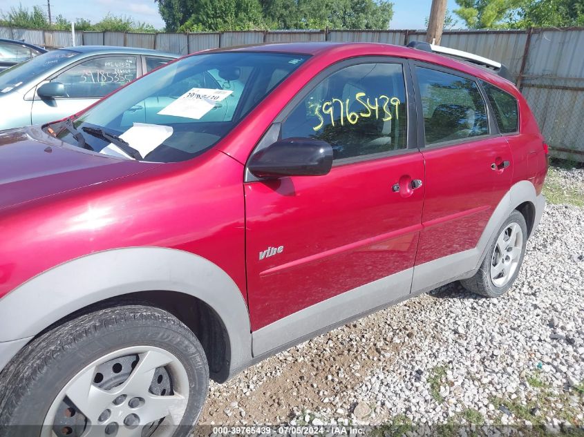 2003 Pontiac Vibe VIN: 5Y2SL62803Z477307 Lot: 39765439