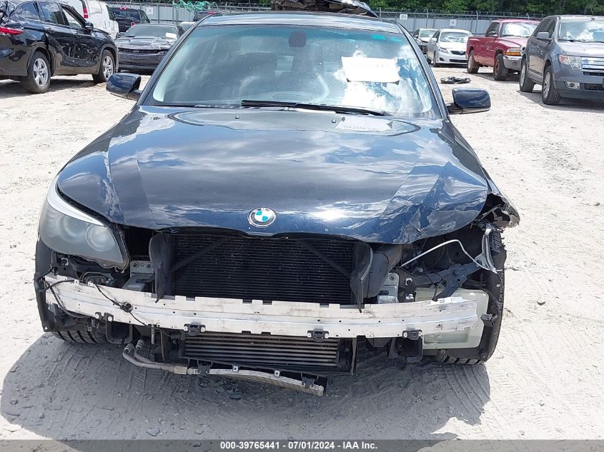 2008 BMW 535I VIN: WBANW13508CZ77132 Lot: 39765441