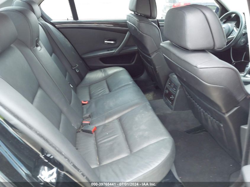 2008 BMW 535I VIN: WBANW13508CZ77132 Lot: 39765441