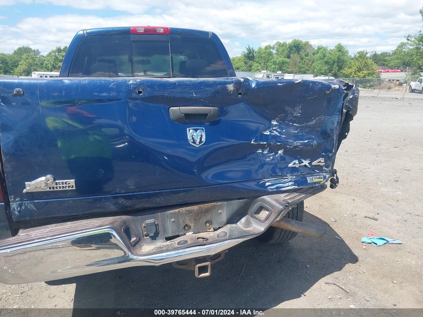 2008 Dodge Ram 1500 Slt VIN: 1D7HU18N08J179052 Lot: 39765444