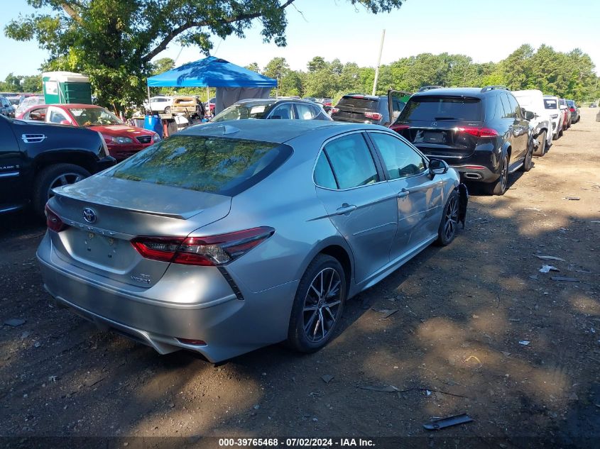 2022 Toyota Camry Se Hybrid VIN: 4T1S31AK4NU590012 Lot: 39765468