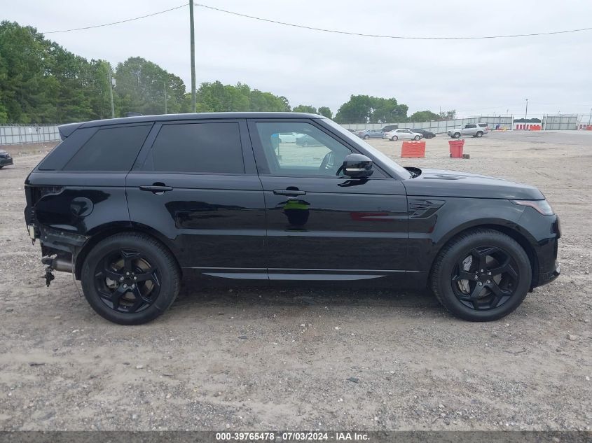 2018 Land Rover Range Rover Sport Hse VIN: SALWR2RV7JA406520 Lot: 39765478