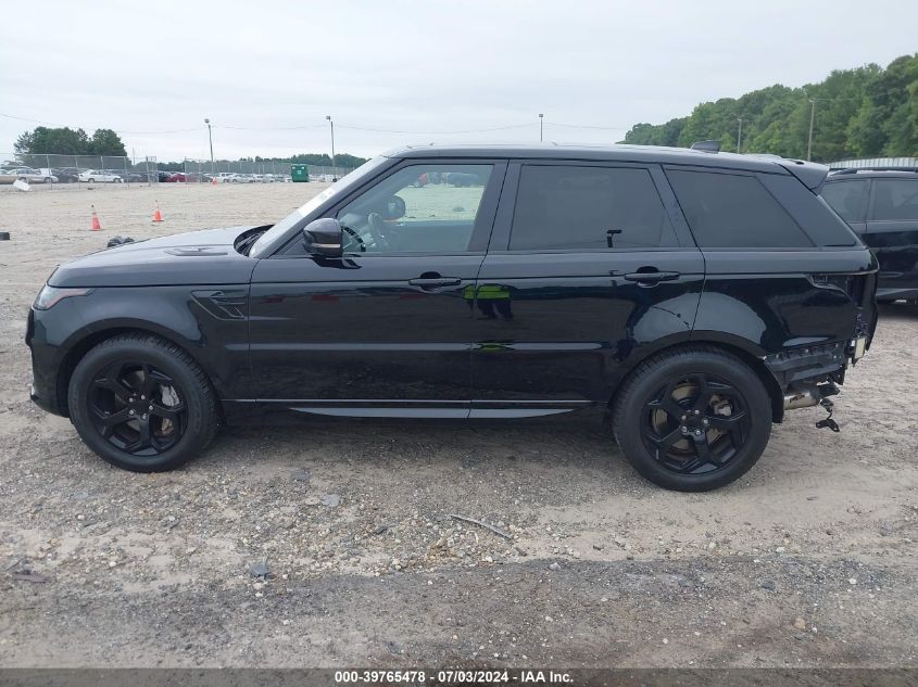 2018 Land Rover Range Rover Sport Hse VIN: SALWR2RV7JA406520 Lot: 39765478