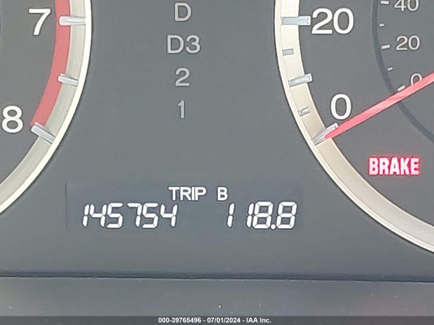 2009 Honda Accord 2.4 Lx VIN: 1HGCP26379A066544 Lot: 39765496