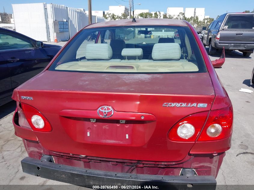 2005 Toyota Corolla Le VIN: 1NXBR30E65Z396989 Lot: 39765498
