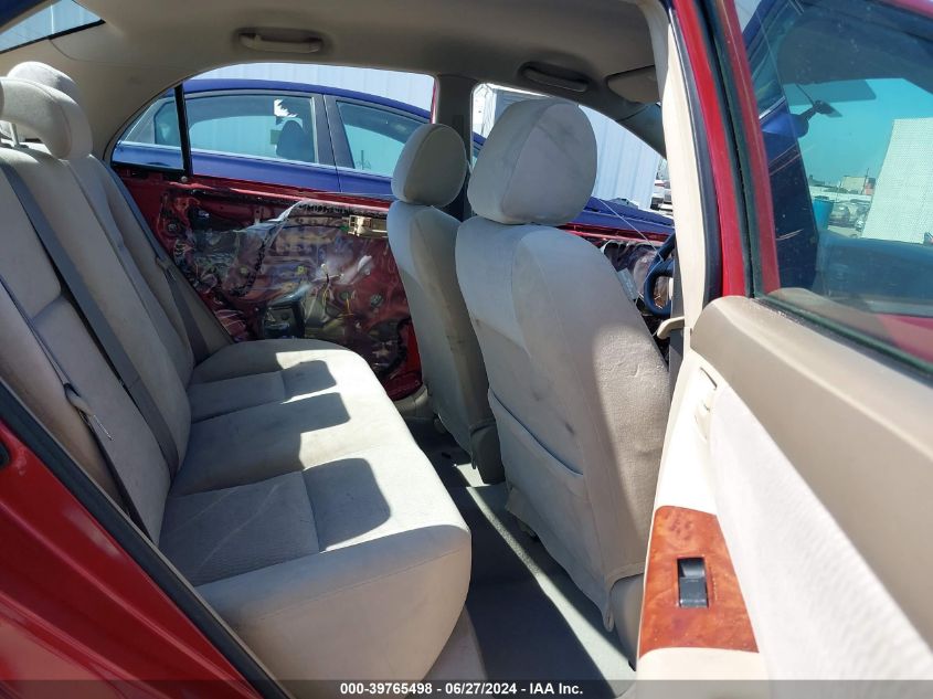 2005 Toyota Corolla Le VIN: 1NXBR30E65Z396989 Lot: 39765498