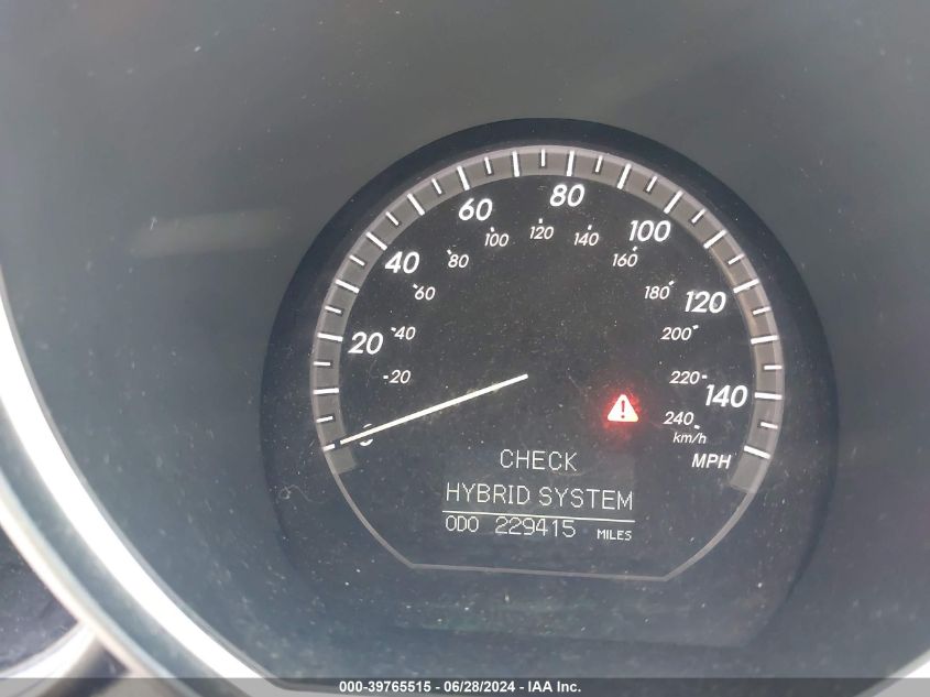 2006 Lexus Rx 400H VIN: JTJHW31U160012958 Lot: 39765515