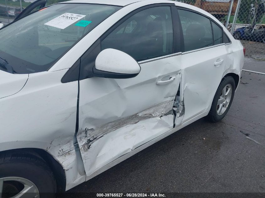 2013 Chevrolet Cruze Lt VIN: 1G1PC5SBXD7206577 Lot: 39765527