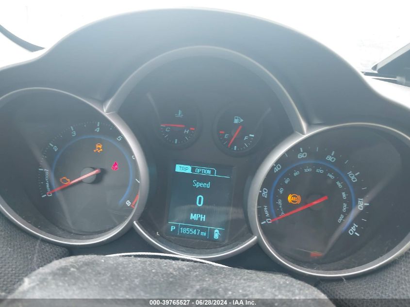 2013 Chevrolet Cruze Lt VIN: 1G1PC5SBXD7206577 Lot: 39765527