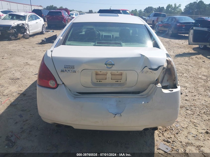 2005 Nissan Maxima 3.5 Sl VIN: 1N4BA41E75C844202 Lot: 39765535
