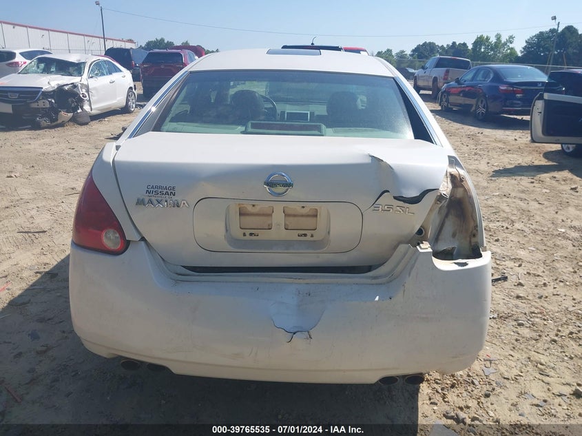 2005 Nissan Maxima 3.5 Sl VIN: 1N4BA41E75C844202 Lot: 39765535