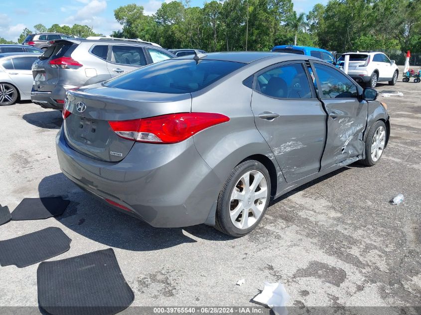 2013 Hyundai Elantra Gls/Limited VIN: 5NPDH4AE0DH330256 Lot: 39765540