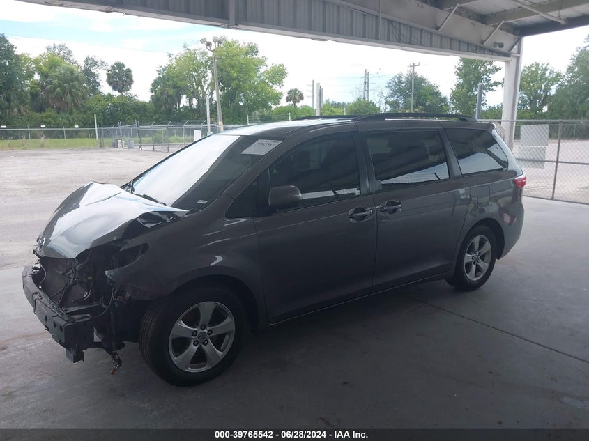2015 Toyota Sienna Le 8 Passenger VIN: 5TDKK3DC6FS602674 Lot: 39765542