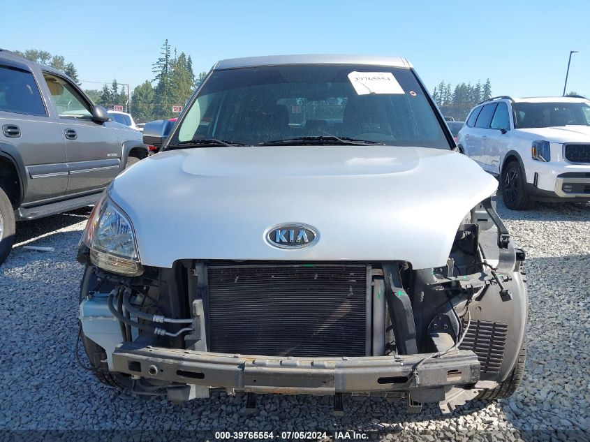 2011 Kia Soul + VIN: KNDJT2A29B7306907 Lot: 39765554