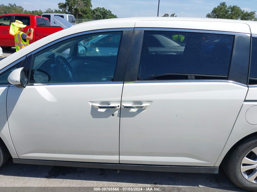 2016 HONDA ODYSSEY VIN: 5FNRL5H63GB016354