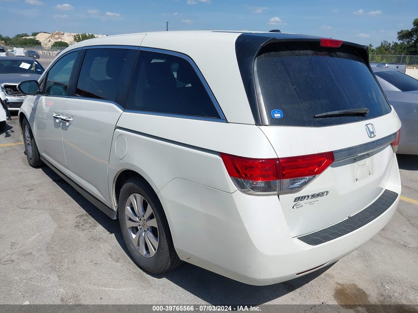 2016 HONDA ODYSSEY VIN: 5FNRL5H63GB016354