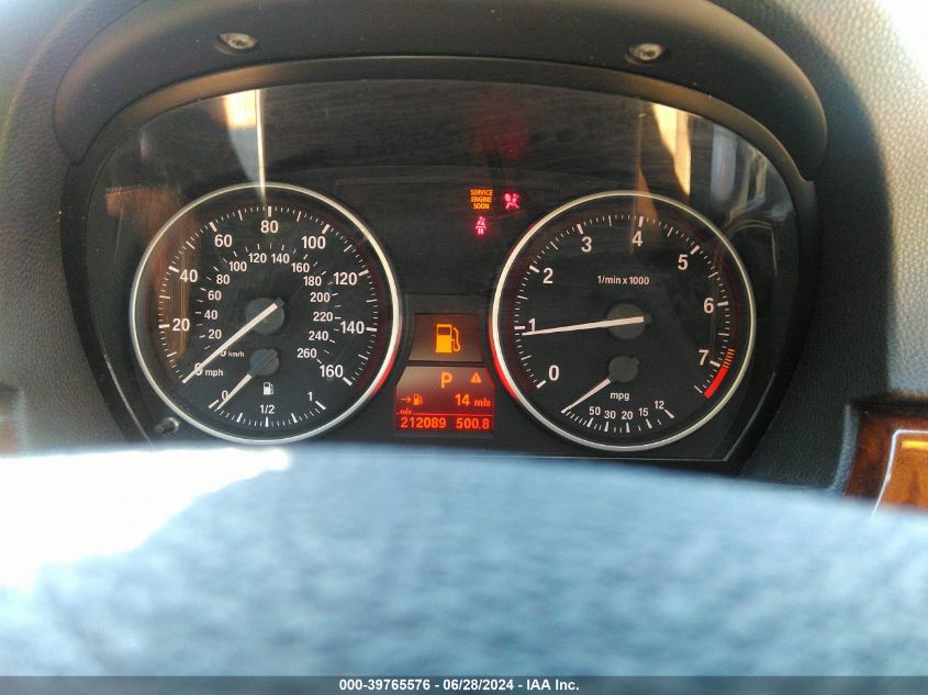 2011 BMW 328I Xi Sulev VIN: WBAPK5C53BF127156 Lot: 39765576