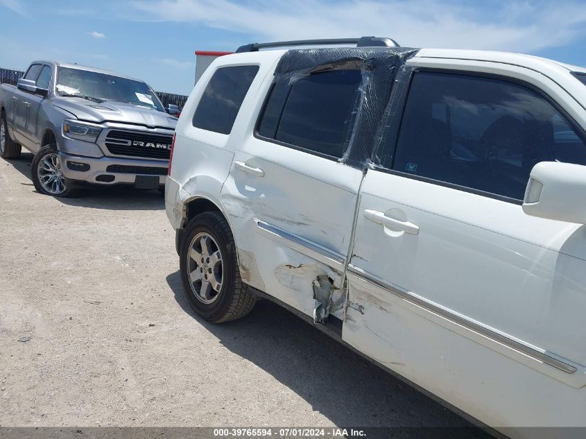 2010 Honda Pilot Touring VIN: 5FNYF3H91AB001294 Lot: 39765594