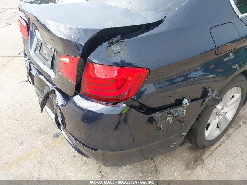 2012 BMW 528I I VIN: WBAXG5C51CDX03633 Lot: 39765600