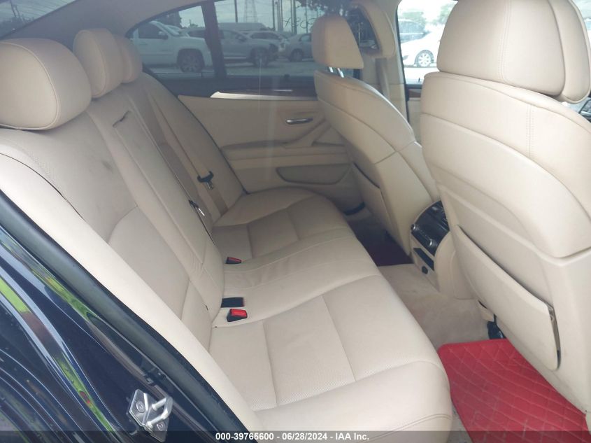 2012 BMW 528I I VIN: WBAXG5C51CDX03633 Lot: 39765600