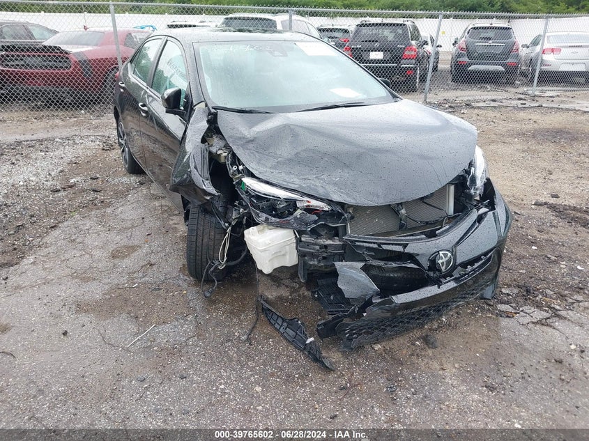 VIN 2T1BURHE8KC210209 2019 TOYOTA COROLLA SE